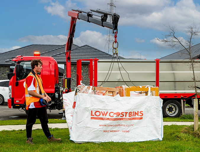 Low Cost Bins Jumbo Bag Pickup